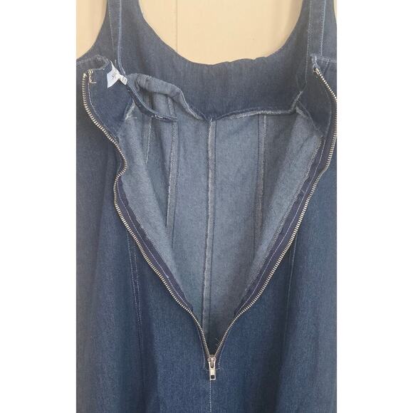 Sofie The Label Demin Ladies Dress Size Large - Picture 4 of 9